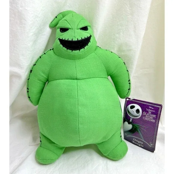 New Disney Nightmare Before Christmas Oogie Boogie Plush Burlap Stuffed 11