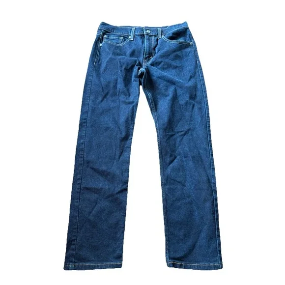 Levis 502 Regular Taper Fit Jeans Mens 31x30 Dark Wash Indigo Blue