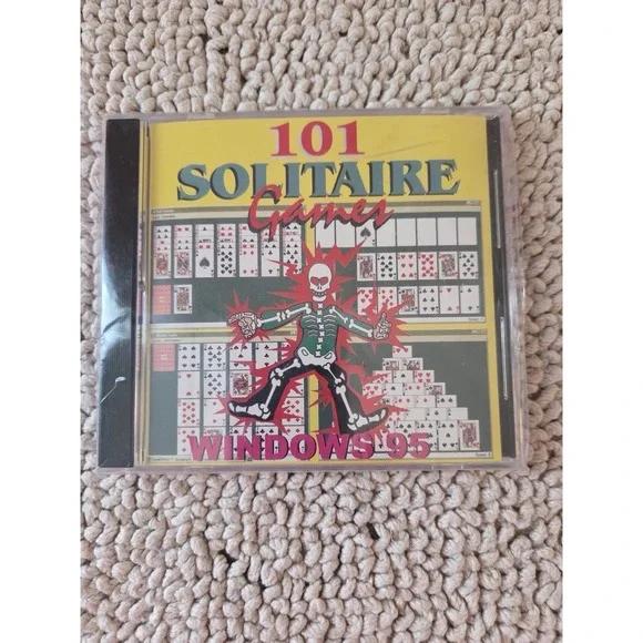 Solitaire 101 Games PC game Windows 95 Brand New