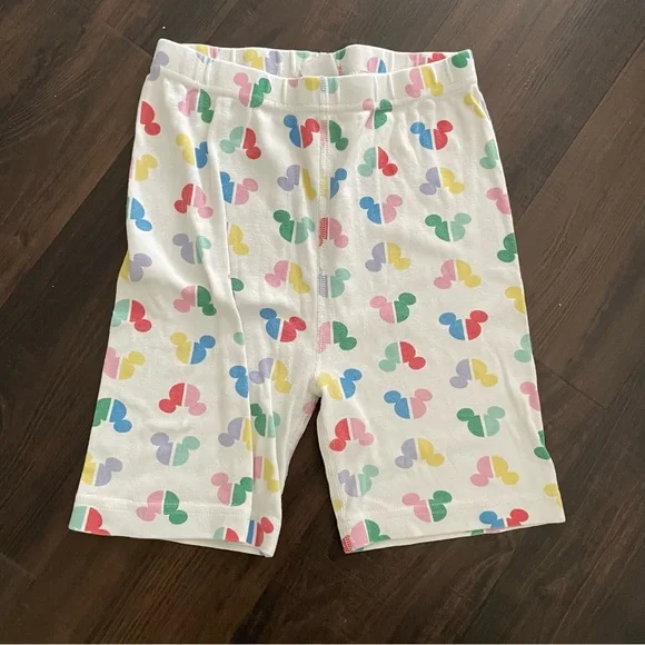 Hanna Andersson Pajama Bottoms Rainbow Mickey Mouse Size 12