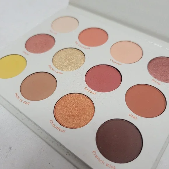NEW No Box Colourpop‎ Yes Please Pressed Powder Eyeshadow Palette 12 Shades