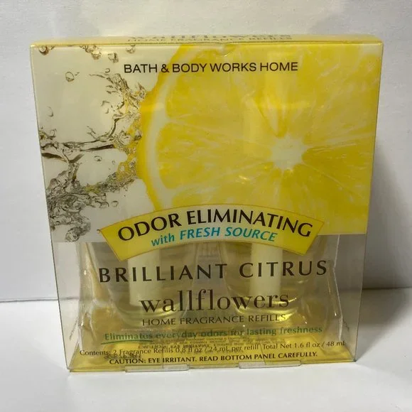 Bath & Body Works Wallflowers 2pk Brilliant Citrus