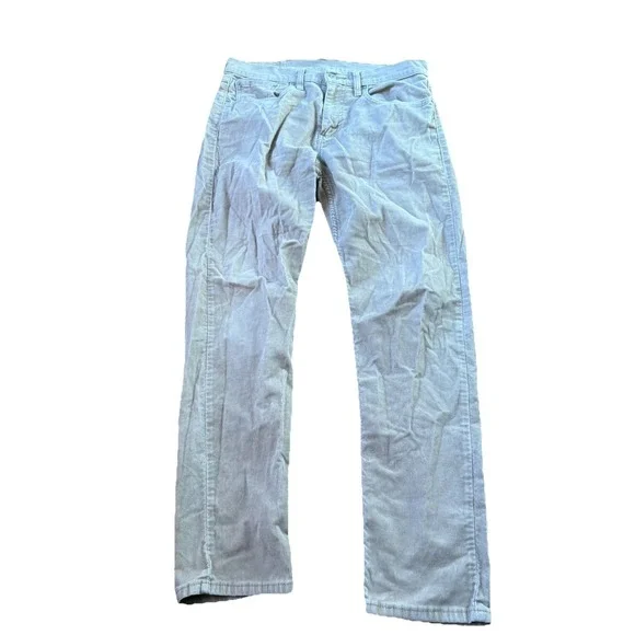 Levi Strauss & Co. Men's 502 Kaki Corduroy Straight Jeans Size 31x32