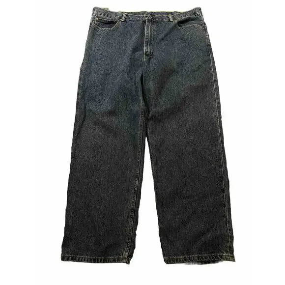 Levis 550 Jeans Size‎ 42x30 Relaxed Straight Leg Med Wash Fit