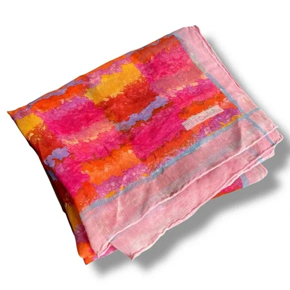 BALESTRA‎ Womens Abstract Pattern Scarf 61