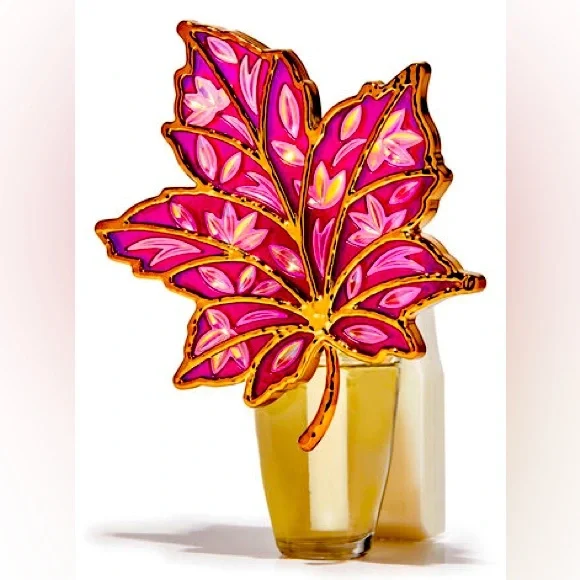 Etched Leaf Wallflowers Scent Control Nightlight Wallflowers Fragrance P…