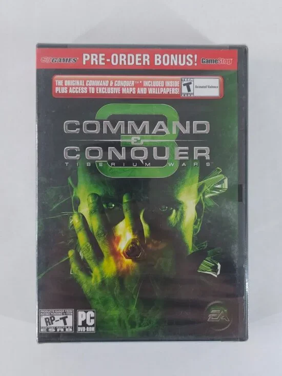 Command & Conquer Tiberium Wars PC DVD Rom New Sealed EB Games 2006