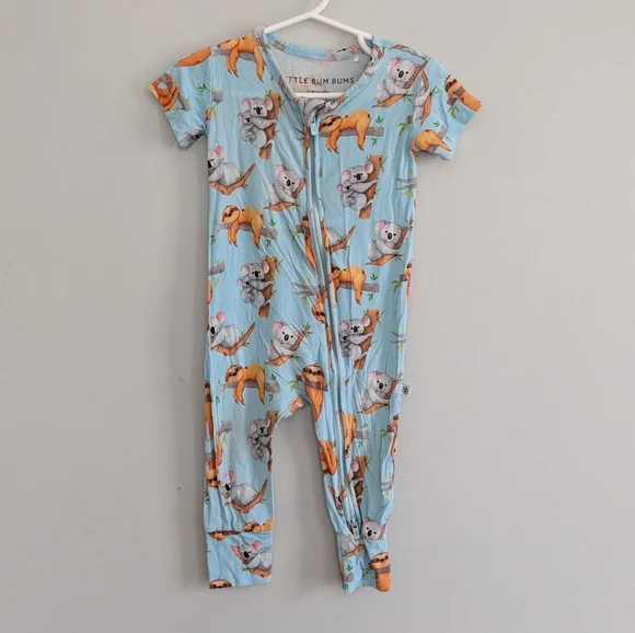 Little Bum Bums Koala Bamboo Pajamas 12-18 Months