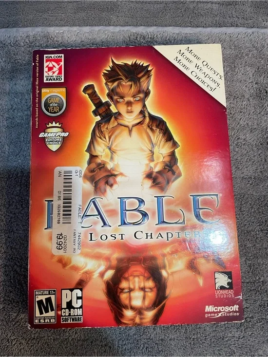 Fable: The Lost Chapters (PC, 2005) Complete