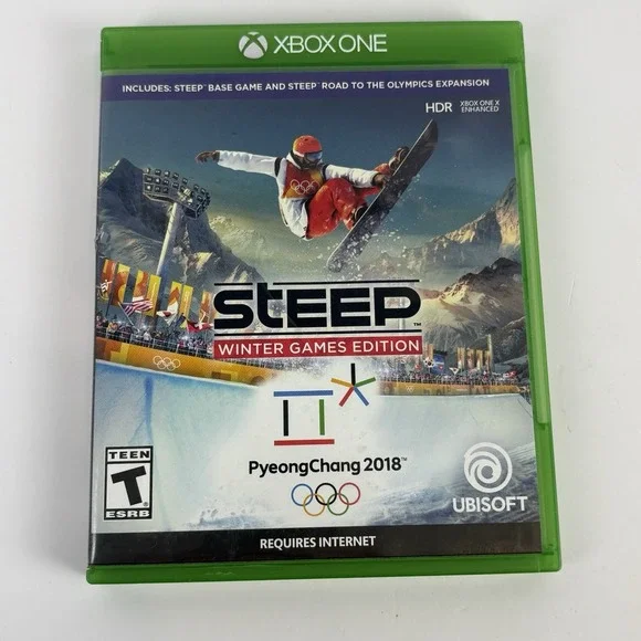 Steep: Winter Games Edition (Microsoft Xbox One, 2017) PyeongChang 2018 Rated T