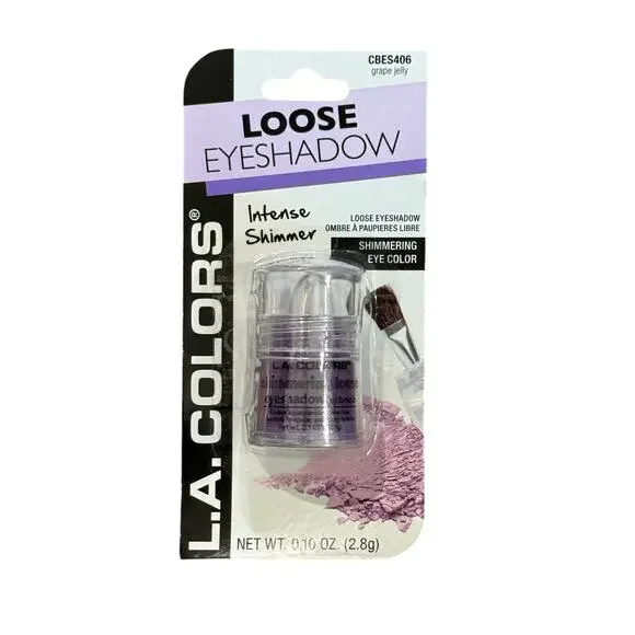 LA Colors Shimmering Loose Eyeshadow Grape Jelly‎ .10oz Sealed CBES406