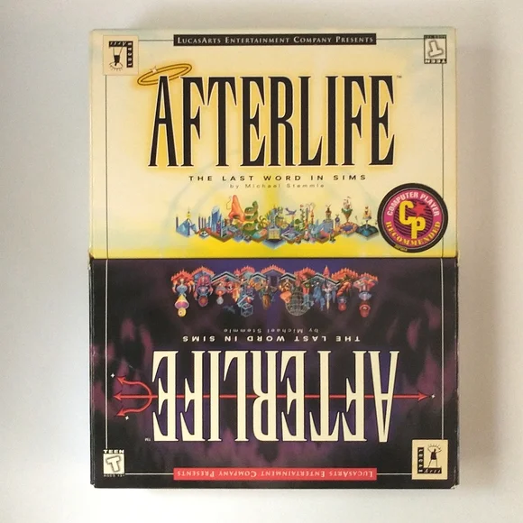 (Game Sealed!) Afterlife Big Box PC Game, CIB