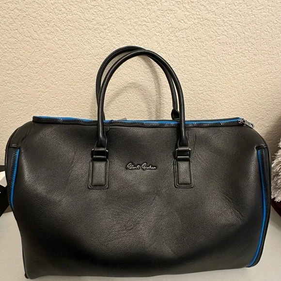 NEW! Robert Graham Black Convertible Weekender Bag