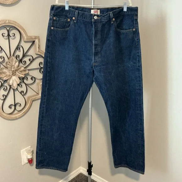 Vintage Levis 501 Jeans Men's 42x32 Made‎ In Mexico Actual 38x29