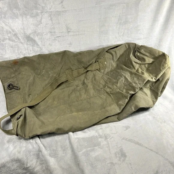 Authentic US Military Issue Duffle Bag‎ Backpack Green Large Rucksack Large