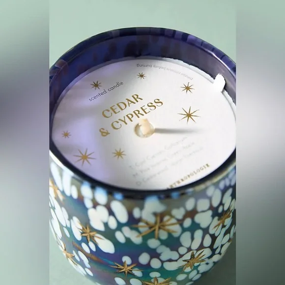 NWT - Anthropologie - Cedar & Cypress‎ Scented Candle