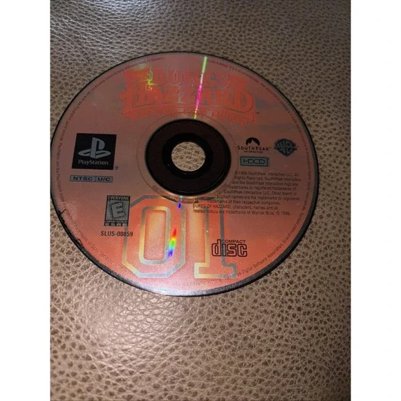 Dukes of Hazzard: Racing for Home (Sony PlayStation 1, 1999) PS1 PSOne PSX 2 3🔥