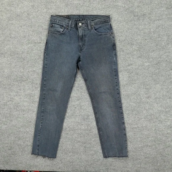 Levis 511 Jeans Mens 31x28 Blue Slim Fit Tapered Leg Stretch Denim Dark Wash
