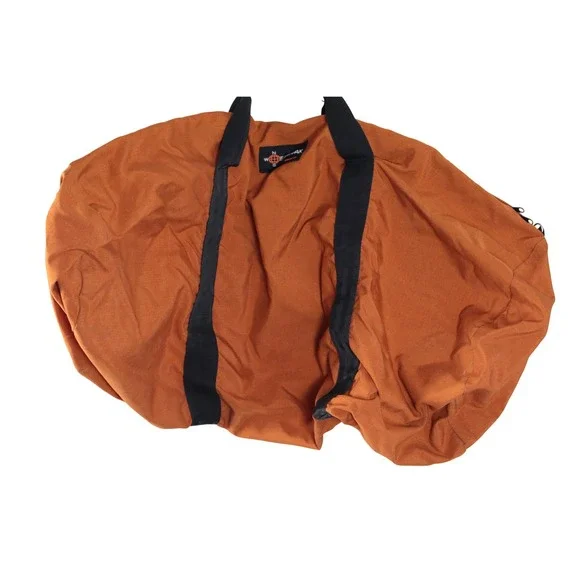 Eastpak Duffel Bag‎ Luggage Travel Carry On Orange Black Made USA