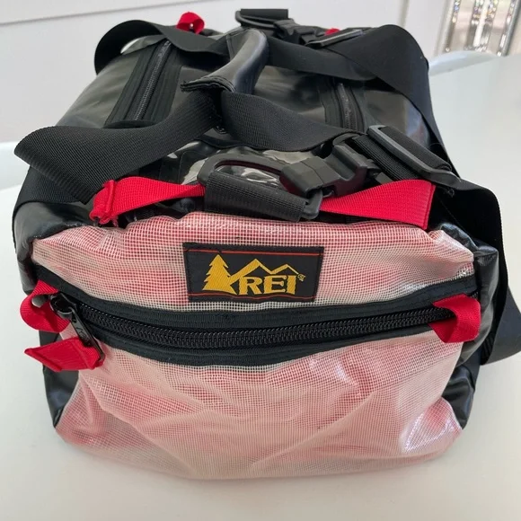 Vintage REI Rubberized Waterproof Duffel Bag
