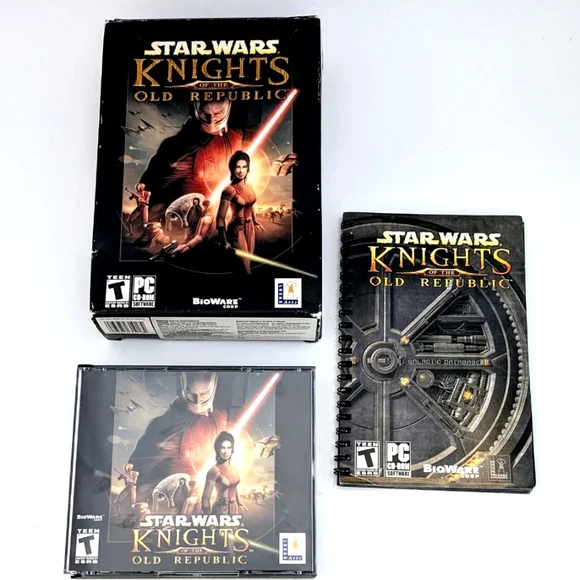 Star Wars Knights of the Old Republic 4 CD PC Game