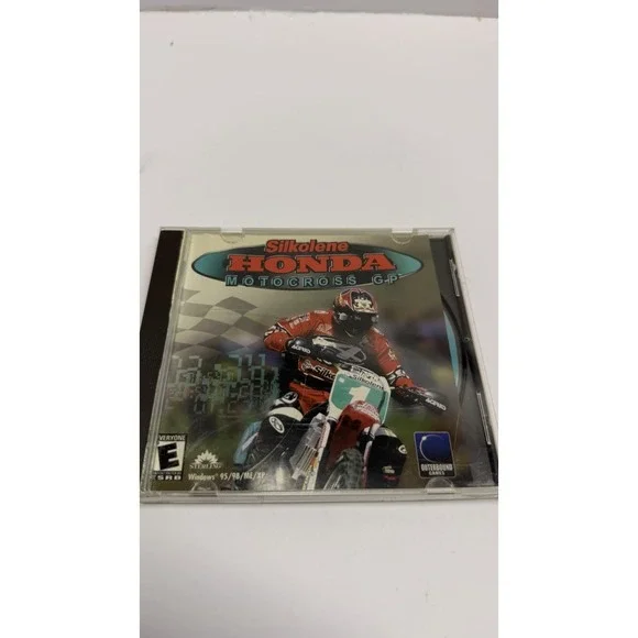 Outerbound Games Silkolene Honda Motocross GP PC E Motorcycle Racing