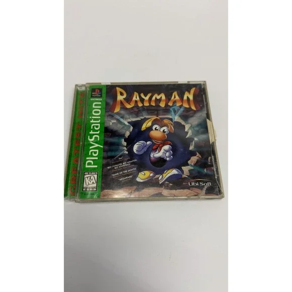 Ubi Soft Rayman Greatest Hits PS1 NTSC-U/C KA Platformer Rayman Series 1995