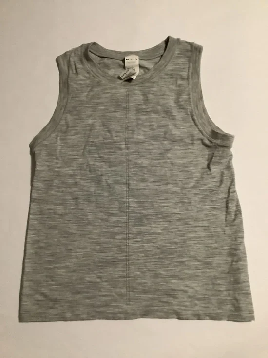 Athleta Kids Light Heather Gray Sleeveless Tank