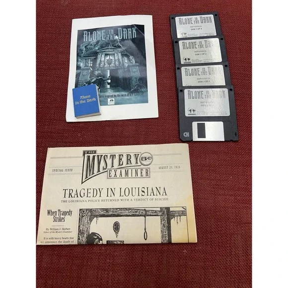Alone in the Dark (1992) I-Motion IBM DOS 3.5