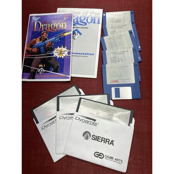 Rise of the Dragon PC Big Box 3.5
