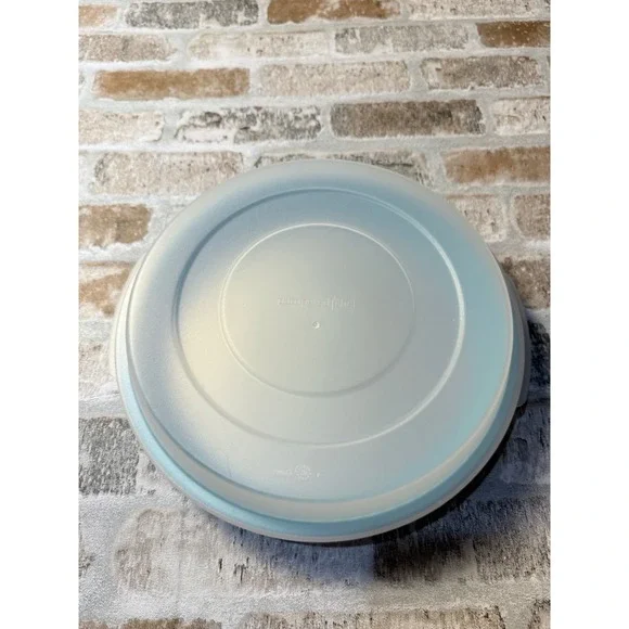 Pampered Chef Teal Blue Tart Pan with Removable Bottom and Lid 9.5 Inch 1608