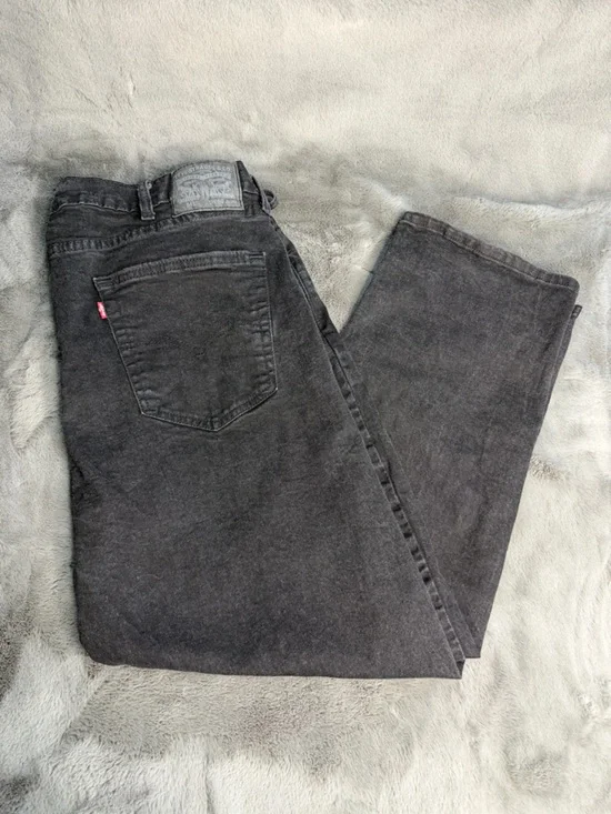 Levi’s 541 Black Jeans‎ W40 L30 Athletic Fit Tapered Denim Vintage Wash