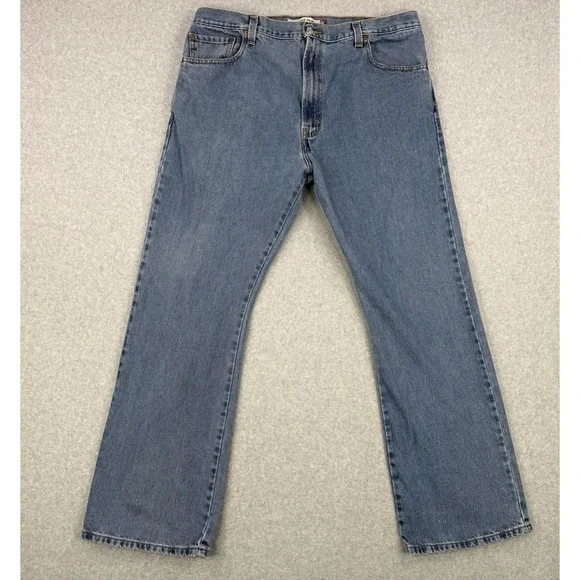 Vintage Levis Jeans Mens 40x32 Medium Wash 517 Boot‎ Cut Western Cowboy Denim