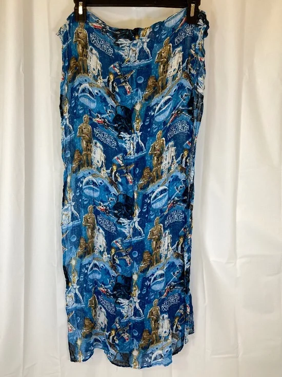 Star Wars Scarf Light Weight Blue A New Hope Designs Tag Missing