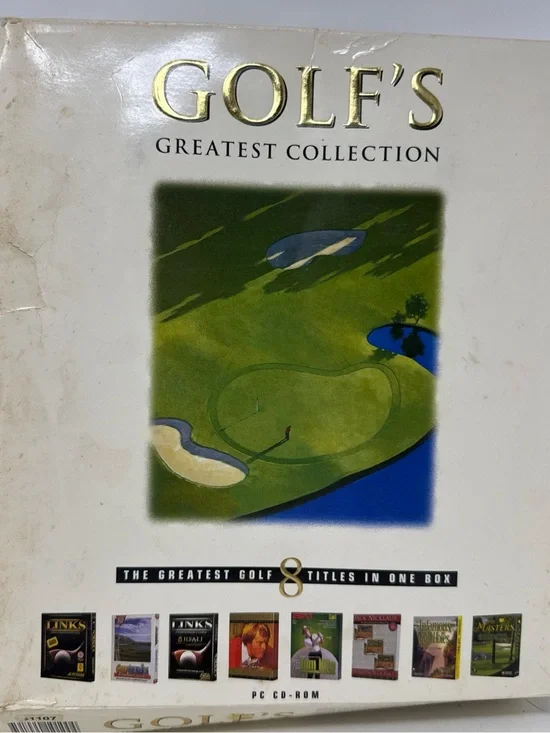 Golf's Greatest Collection PC CD-ROM - White/Gold