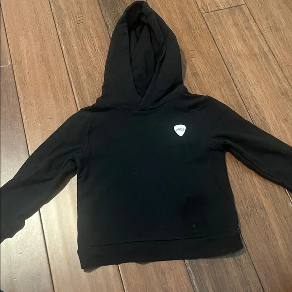 Black Hoodie with Logo