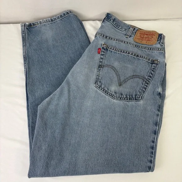 Levi's 560 Baggy Loose Fit Tapered Jeans Mens 38x30 (37x30)‎ Y2K
