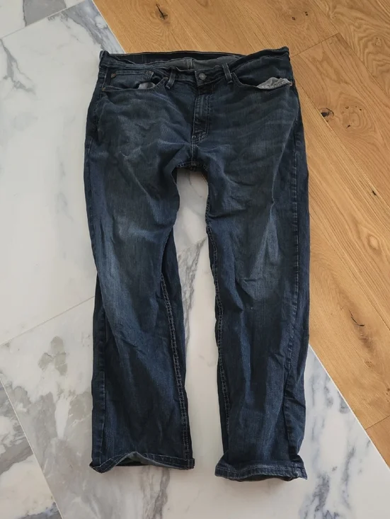 Levi's Men's 559 Indigo Blue Relaxed Fit Jeans, W36 L32, GUC, Denim Classic
