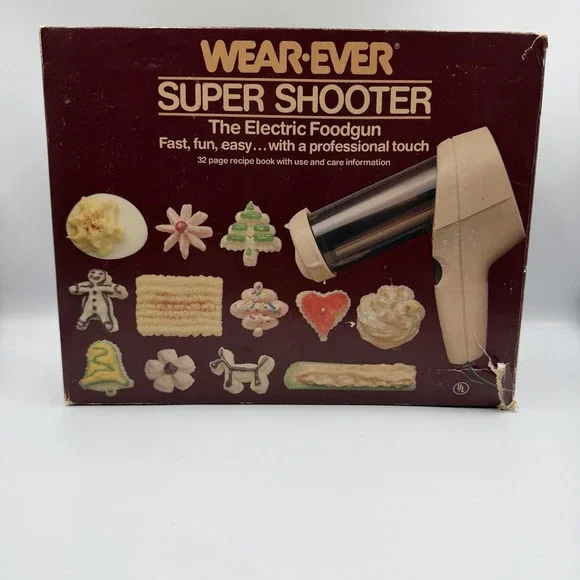 Vintage Wear-Ever Super Shooter‎ 70123 Electric Food Gun Cookie Press