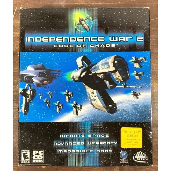 Independence War 2 Edge of Chaos PC CD-Rom Big Box Video Game 2000 Windows