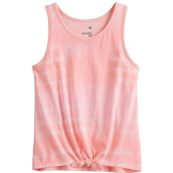 Girls SO~PINK Tie Dye TANK TOP~sz 7 small ~NEW Sleeveless  Tee T-Shirt. N-192