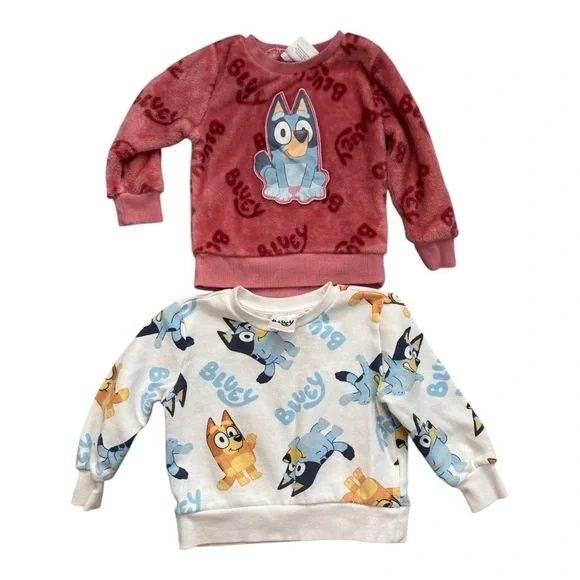 Two Bluey Sweatshirts