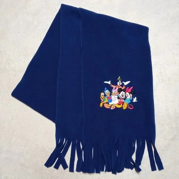 Bradford Exchange Walt Disney Mickey Mouse & Friends Fleece Scarf