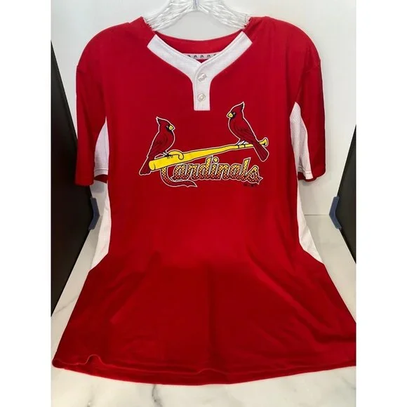 New‎ Without Tags Youth Size Xl Majestic St Louis Cardinals Baseball Jersey