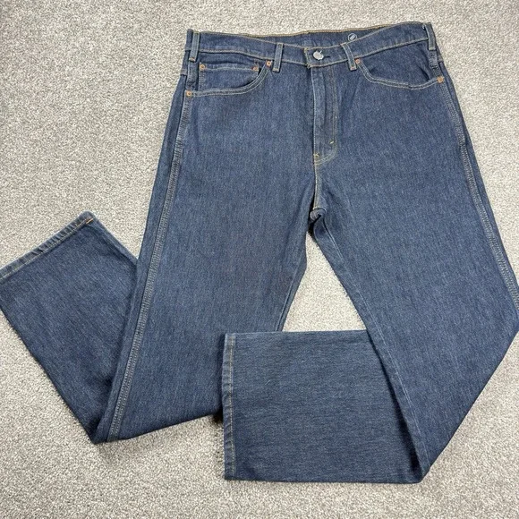 Levi's Western Fit Straight Leg Jeans Men's 36x32 Cowboy Denim