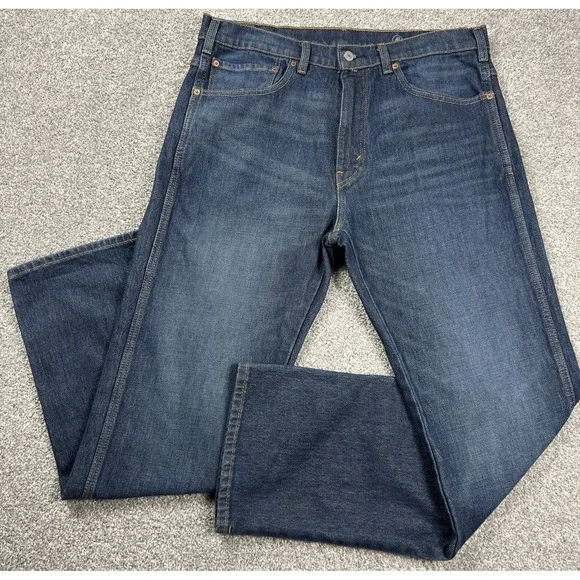 Levi's Western Fit Straight Leg Jeans Men's 36x32 Cowboy Denim