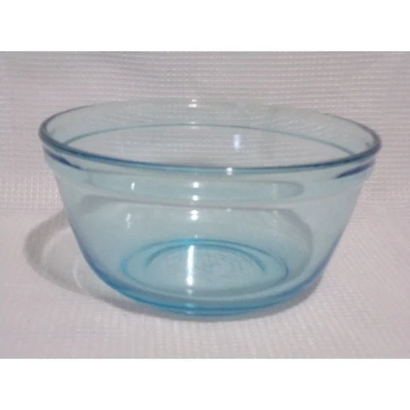 Anchor Hocking Teal Blue Mixing Serving Bowl 8.5