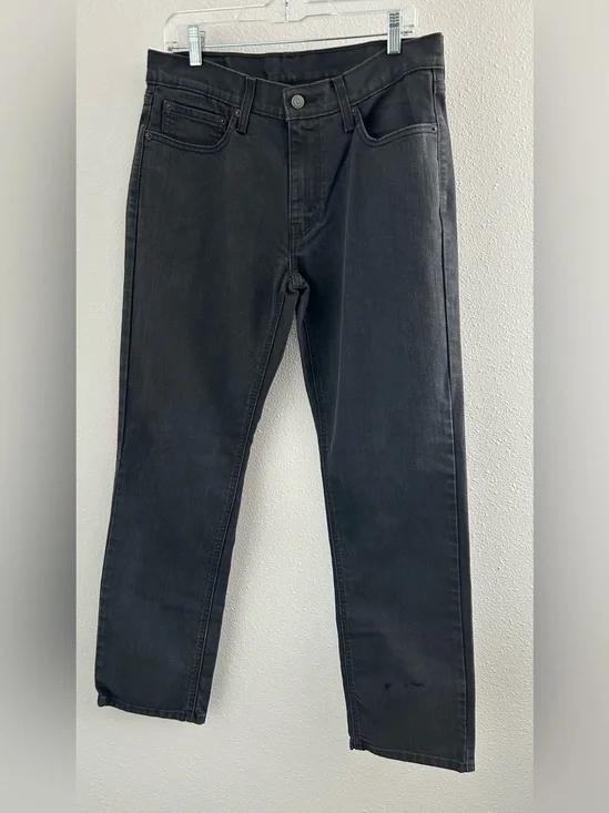 Levi's Straight Black Men's Jeans