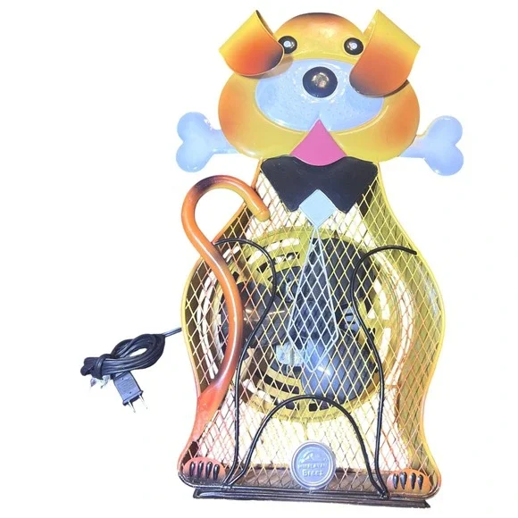Himalayan Breez Puppy Dog Decorative Desk Table FAN 2 Speed 18