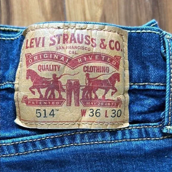 Levi's Mens 514 Straight Jeans